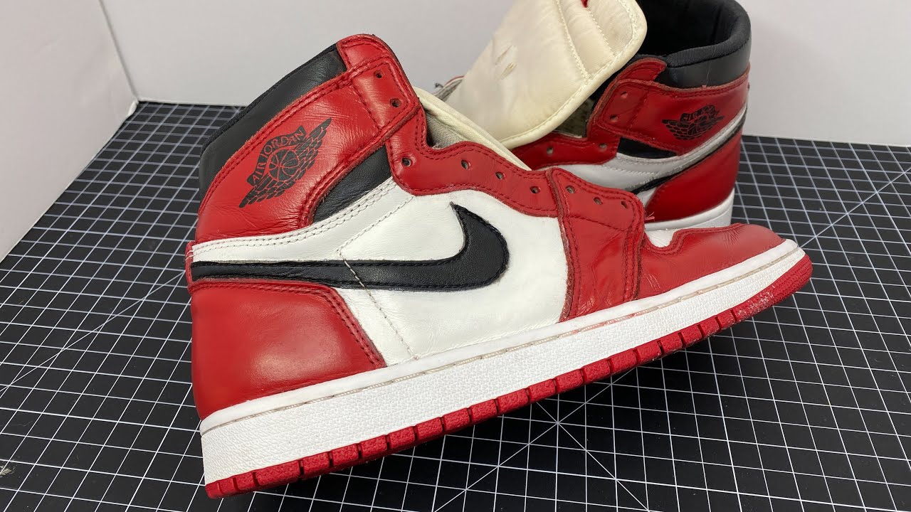 1994 Jordan 1 Chicago Full Restoration (Sole Swap, Repaint, Deep Clean)