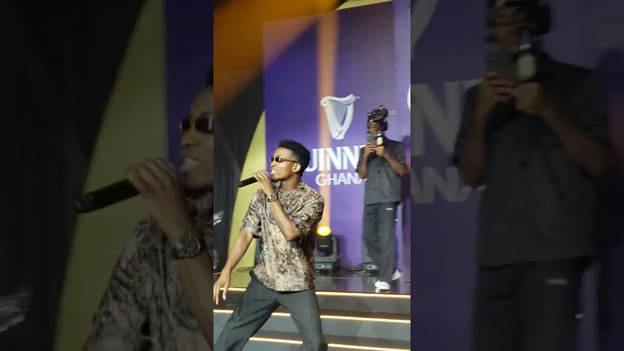 Kofi Kinata performs at #GUNNESS @65 #ghmusic #fypシ゚viral