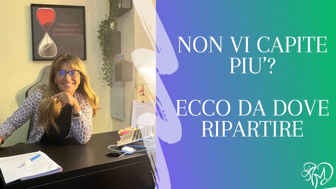 Non ci capiamo più io e lui. Come ritrovare il dialogo