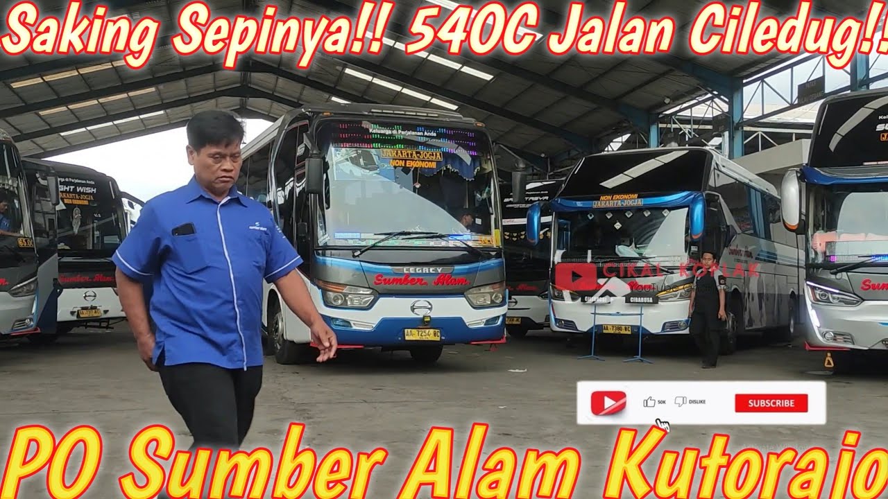 SAKING SEPINYA BUSNYA DIGABUNG | HUNTING KEBERANGKATAN BUS SUMBER ALAM KUTORAJO 23 FEBRUARI 2026