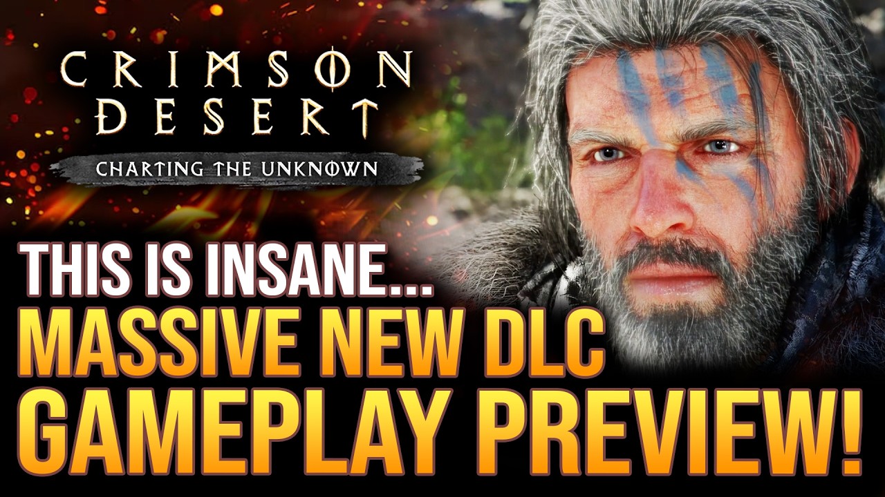 Crimson Desert &mdash; Масштабный обзор геймплея нового DLC! Исследование неизведанного