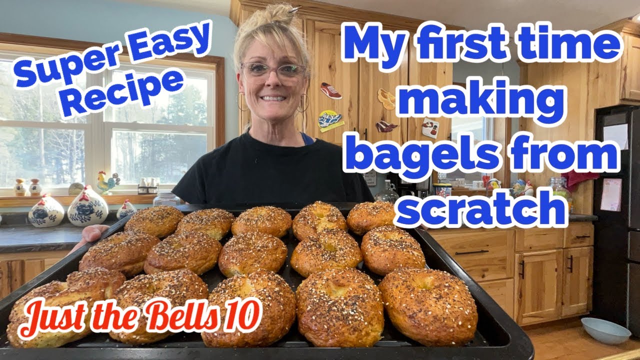 Trying to Make Bagels from Scratch for the First Time! 🥯🎉