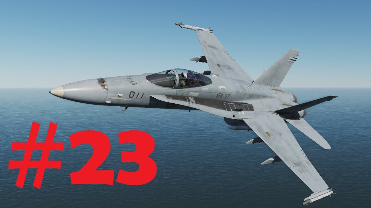 #23 DCS Einweisungsvideo F-18 Hornet: Grundlagen des Targeting Pod TGP (Einzelheiten veraltet)