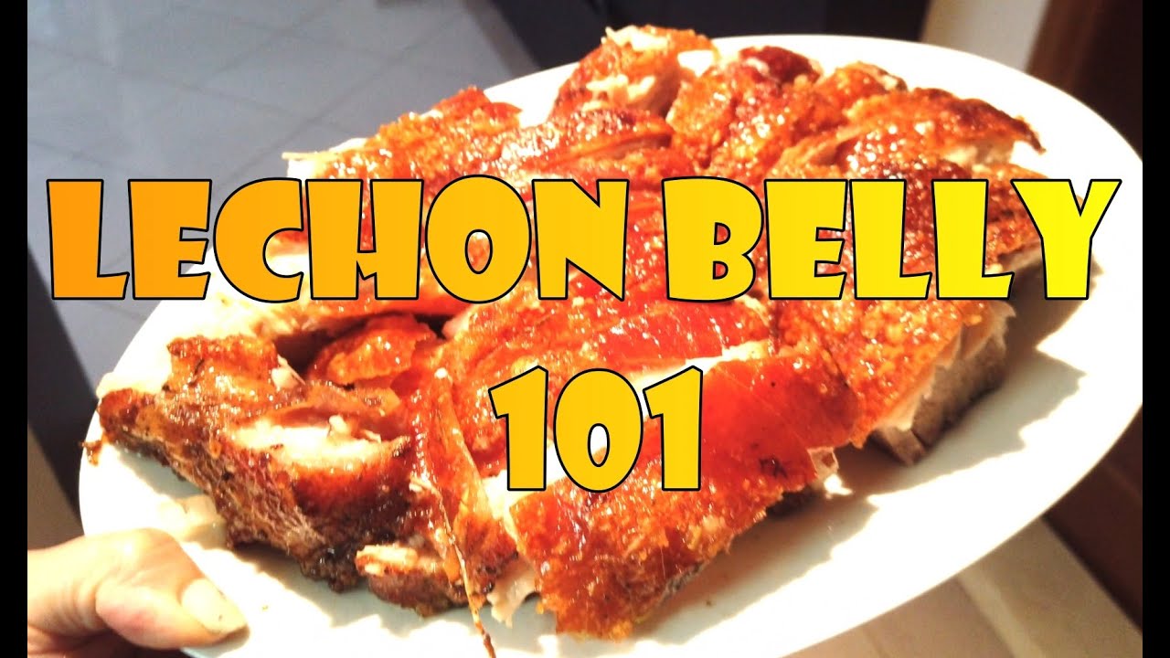 LECHON BELLY (Pork Belly Roll) - using a Halogen Oven (TURBO)