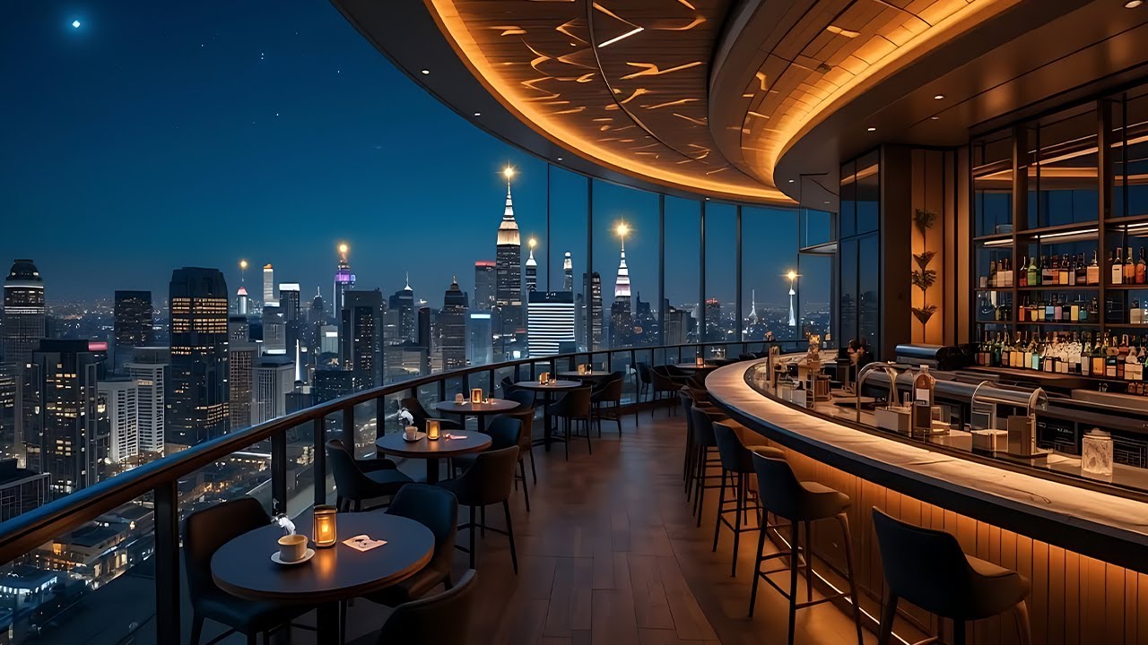 Live Jazz Music in New York City Sweetie Slow 🍷Piano Jazz 🎹 Elegant & Relaxing Tunes for Study &Work