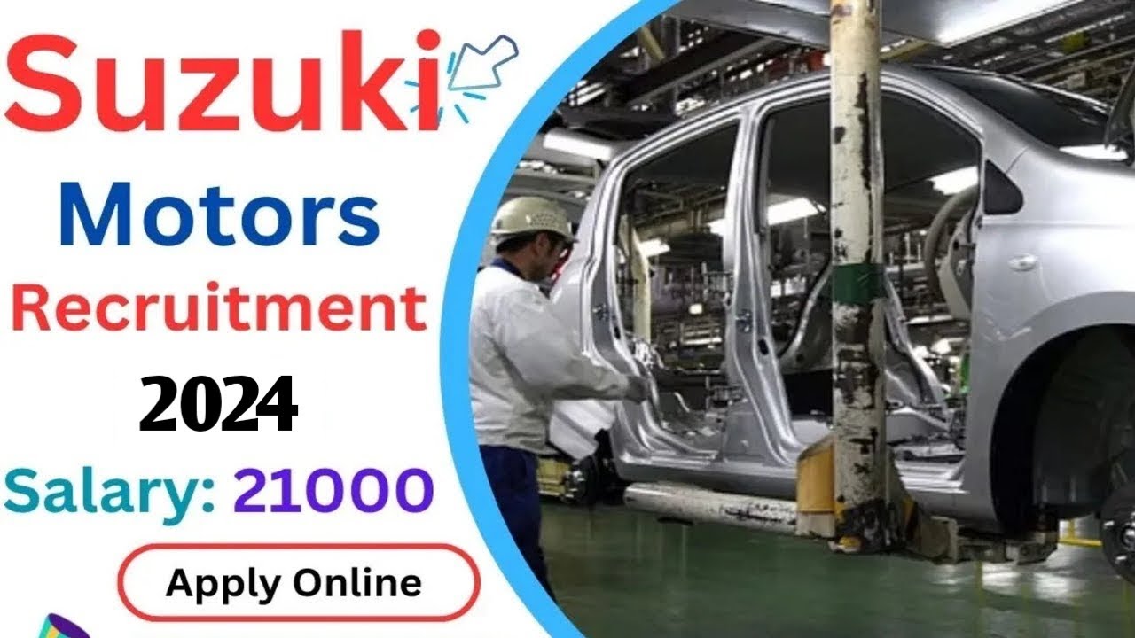 ITI Jobs In Suzuki Motors 2024 | Suzuki Motors Recruitment 2024 | ITI Jobs Campus Placement