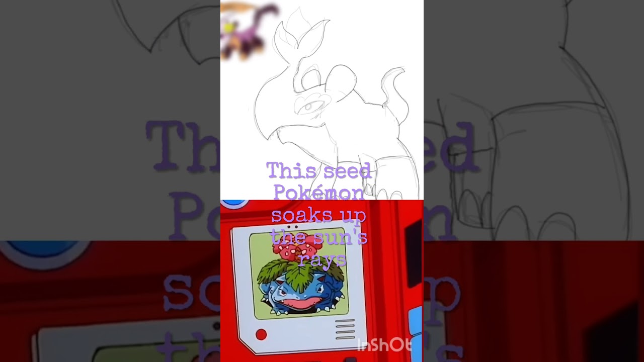 Creating A Grass Pokémon // Pokémon clips 