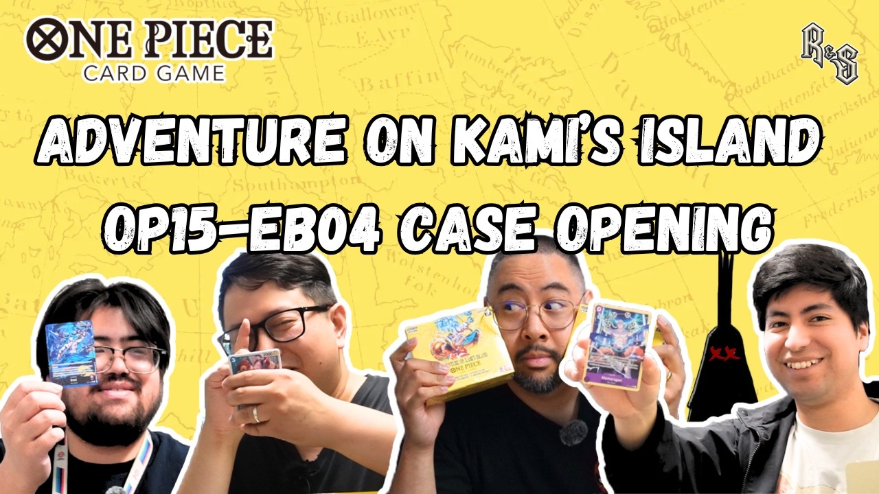 ONE PIECE OP15-EB04 CASE OPENING + recent event updates!