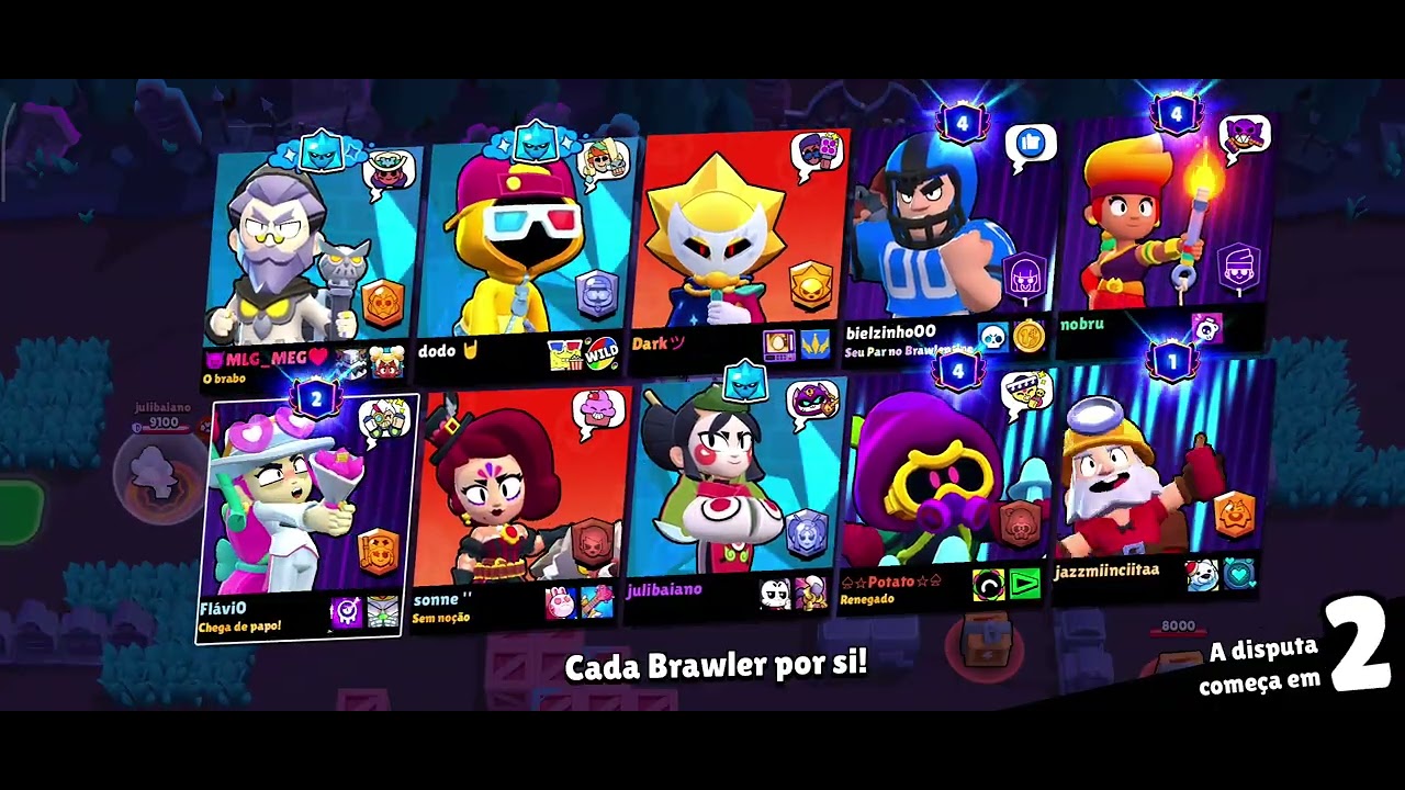 Subindo troféus na Alli Brawl Stars 