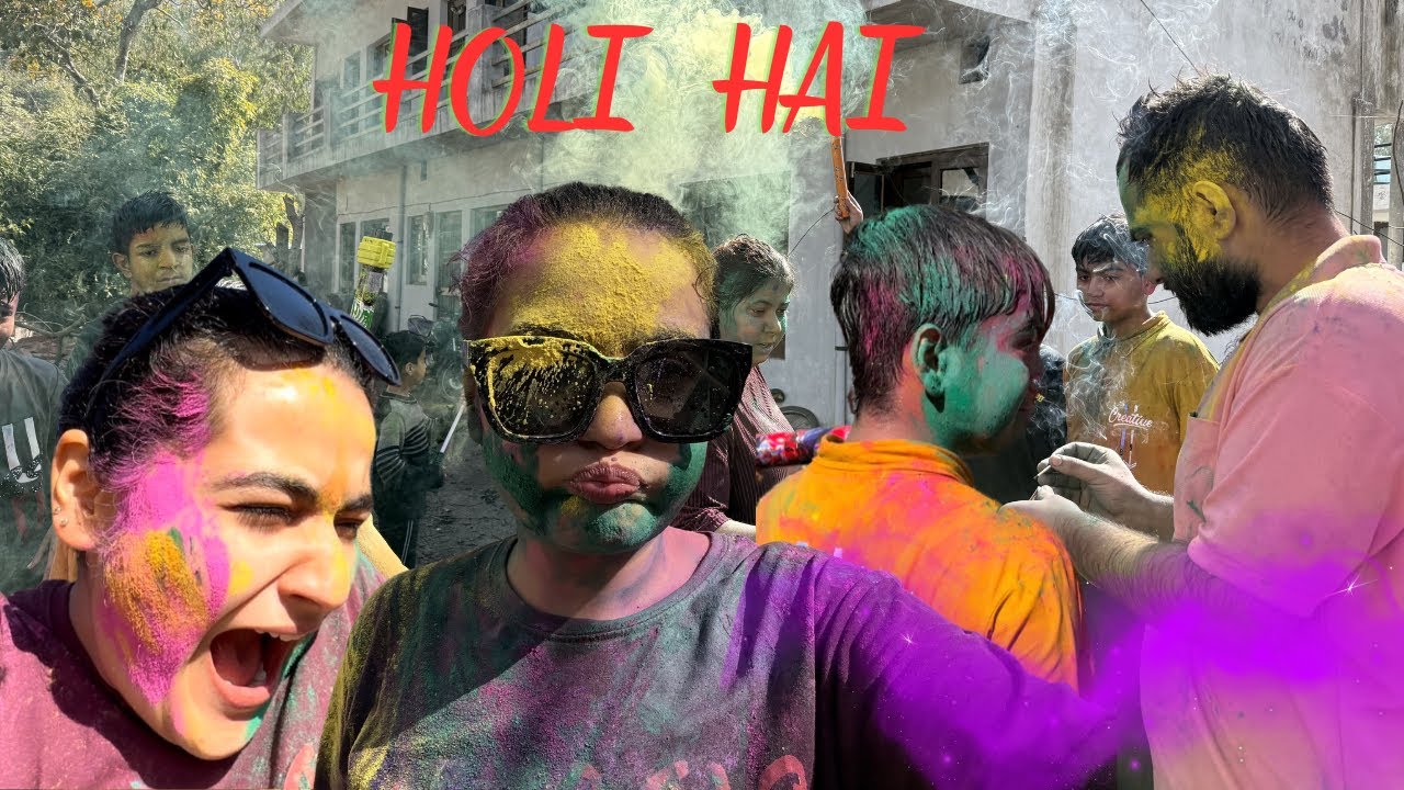 HOLI CELEBRATION 2026😂 With Family 