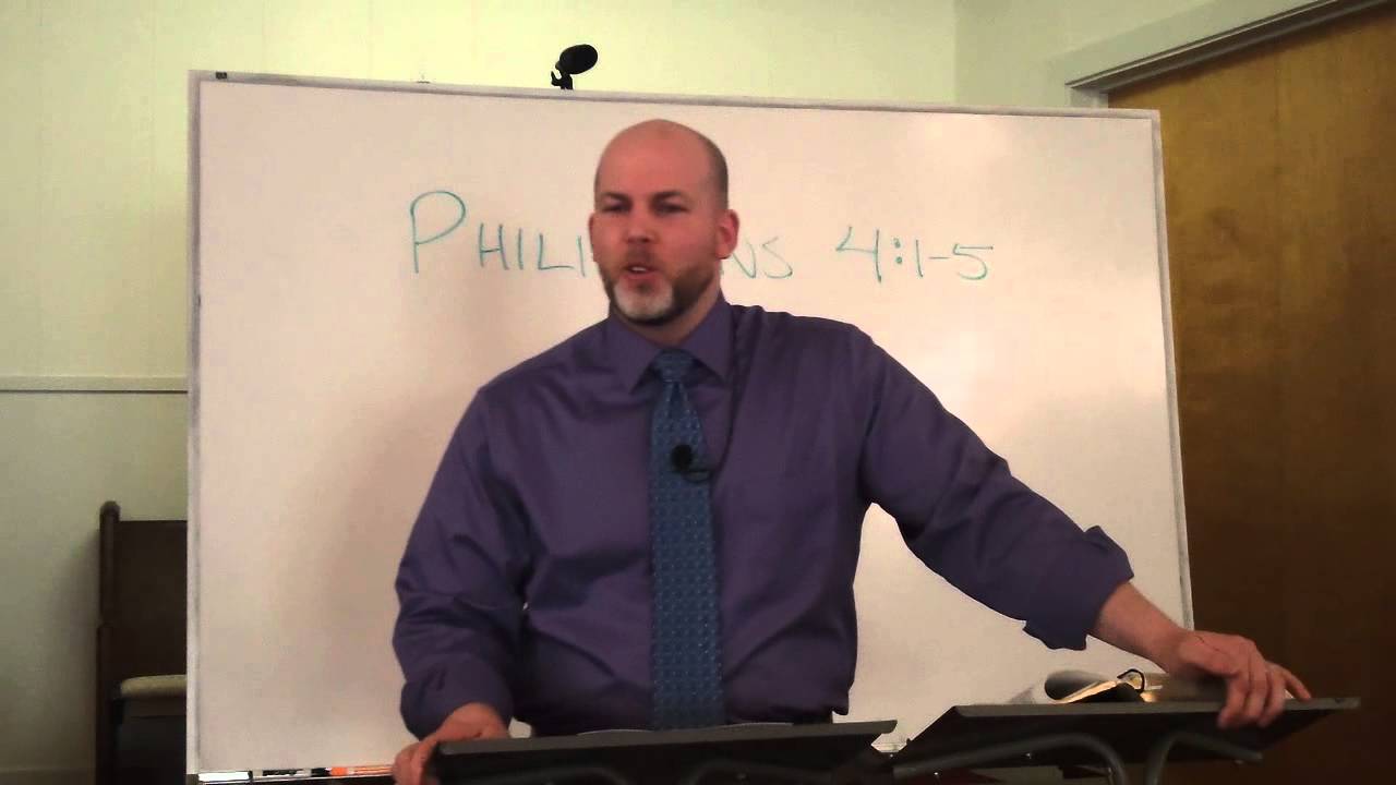 Philippians 4:1-5 - How to Stand Fast