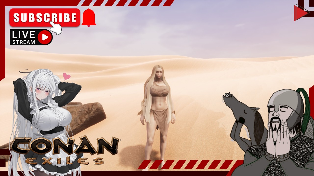 Conan Exiles - ไอเทมมันเยอะจัง [Vtuber] #Herztadot2