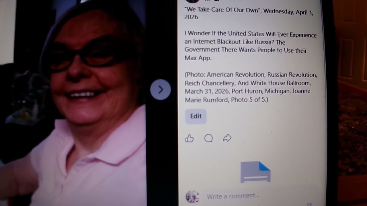 Russian App Max, And Russia Internet Blackout, April 01, 2026