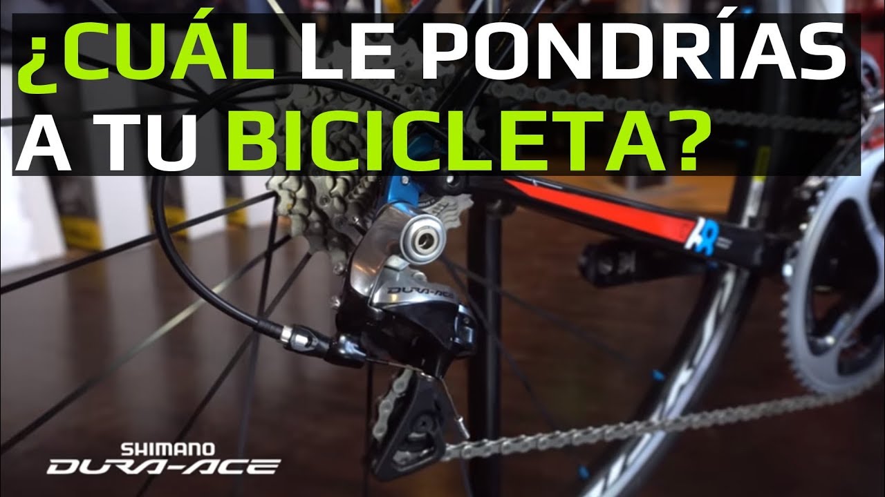 Diferencias en los grupos de las bicicletas