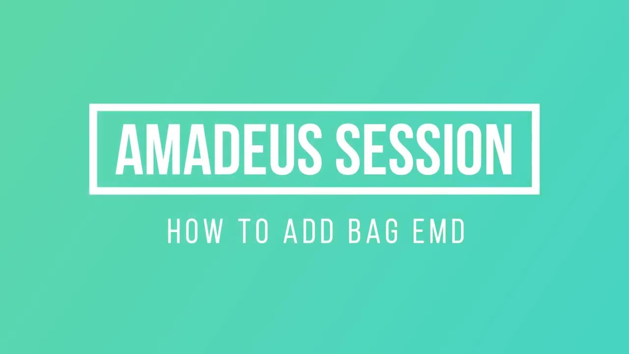 Amadeus session - 68 | How to add BAG EMD in Amadeus | Gaurav Gera  | TravelOcademy 🌍✈️ 📚