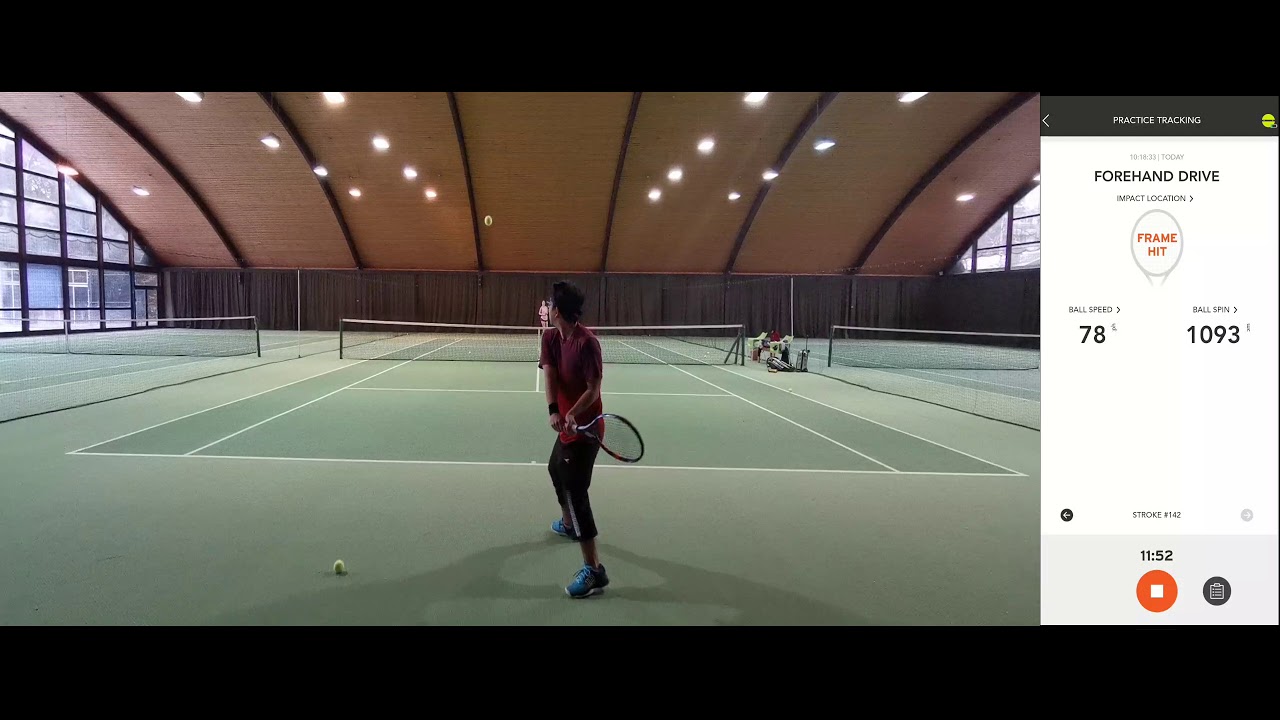 Zepp Tennis 2 Smart Tennis Sensor Training Mode