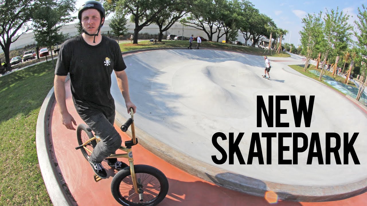 Webisode 62: BRAND NEW SKATEPARK! (BMX)