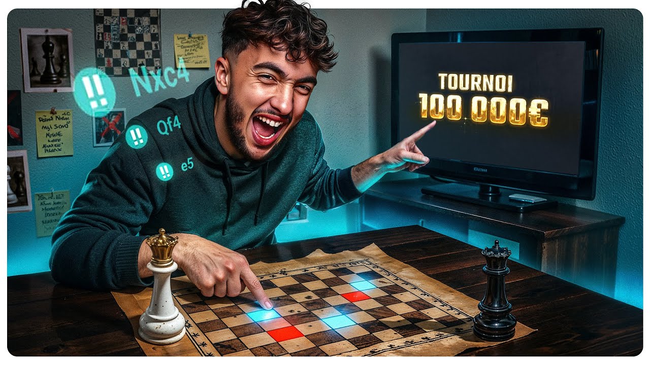 VOILÀ COMMENT JE M'AMELIORE AUX ECHECS (avant mon TOURNOI à 100 000$) avec Julien Song
