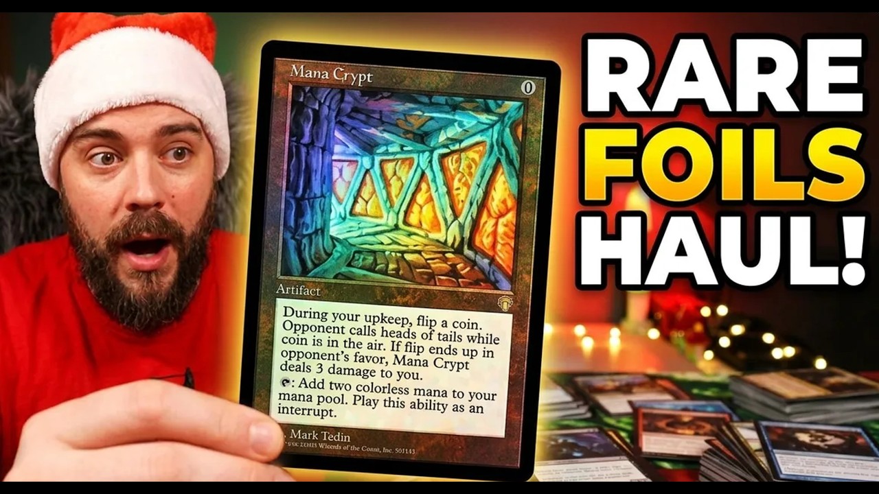 Коллекция MTG на 1200 &euro; - Manacrypt и редкие фольгированные карты.