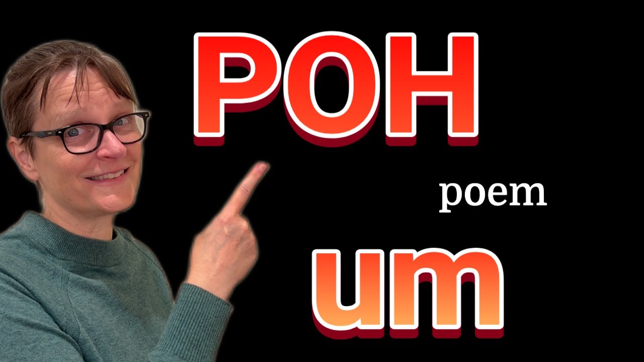 How to Pronounce Poem (Correctly)