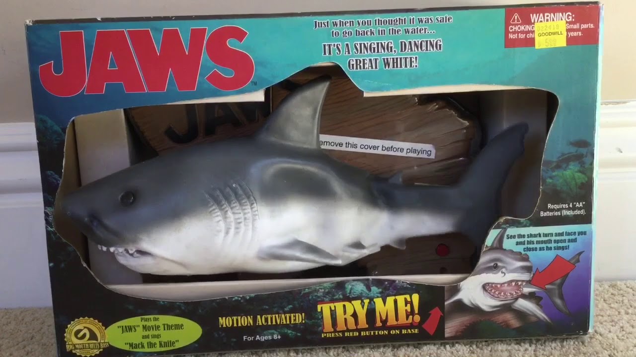 (HQ Audio) Gemmy JAWS The Singing Shark
