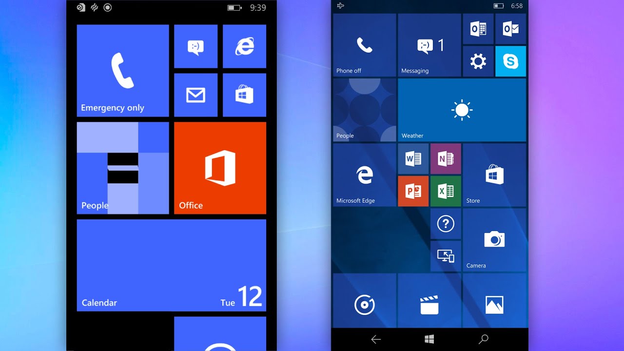 Windows Phone 8.1 против Windows 10 Mobile!