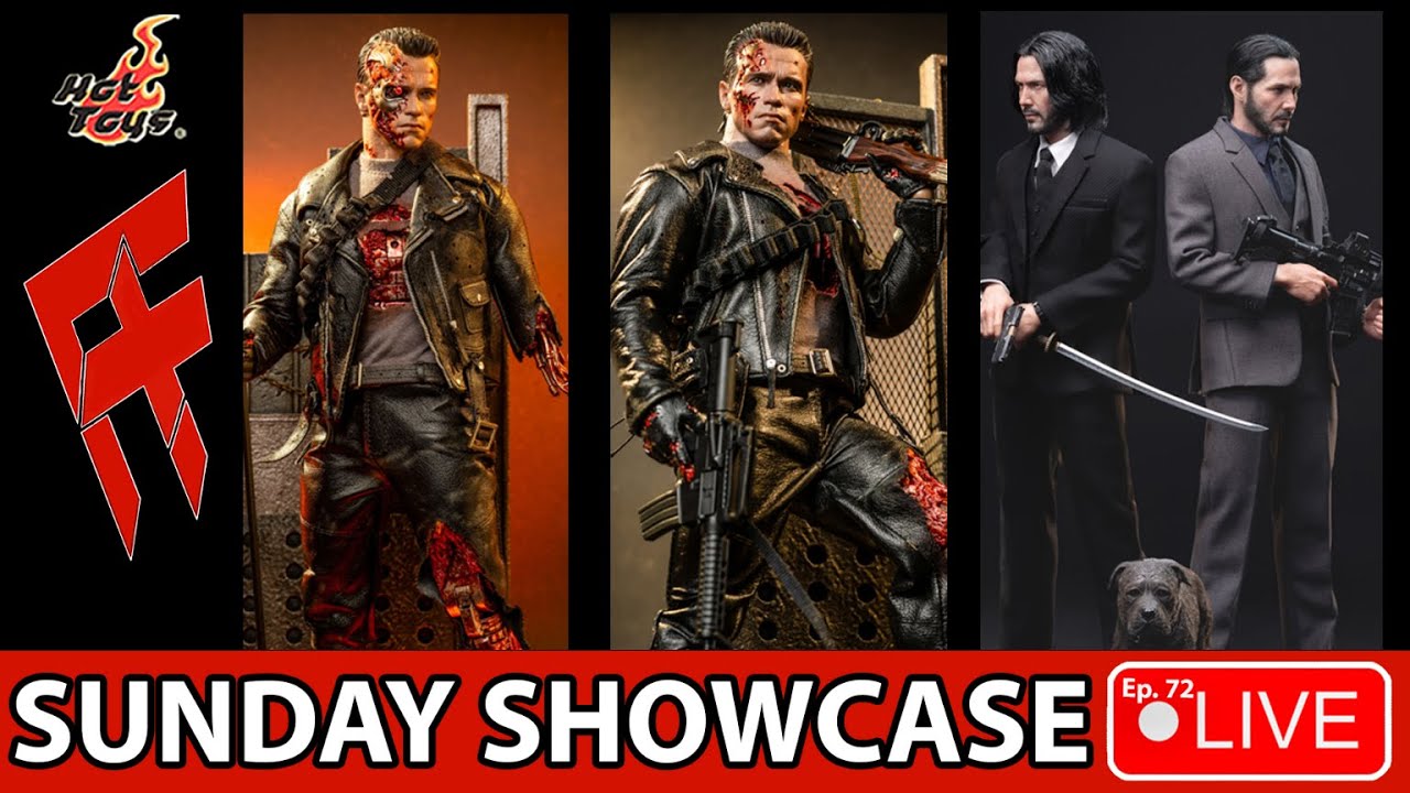 Sunday Showcase: Ep. 72 | Hot Toys T-800 Battle Damaged released! Will INART Fix Wonder Woman?