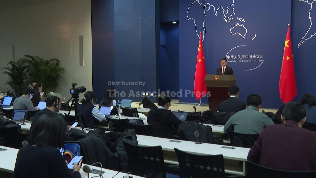 Daily briefing by spokesperson for China's Foreign Ministry in Beijing