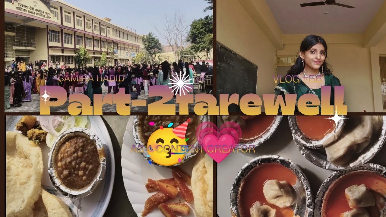 Part-2 Farewell party🥳 🎉#viral #trending#farewllvlogs#trending#vlogs#new vlogs