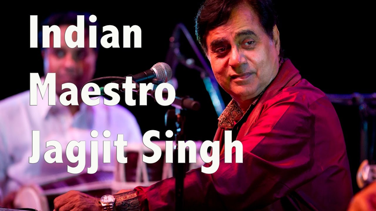A tribute to Indian maestro Jagjit Singh by Jatinder Sharma