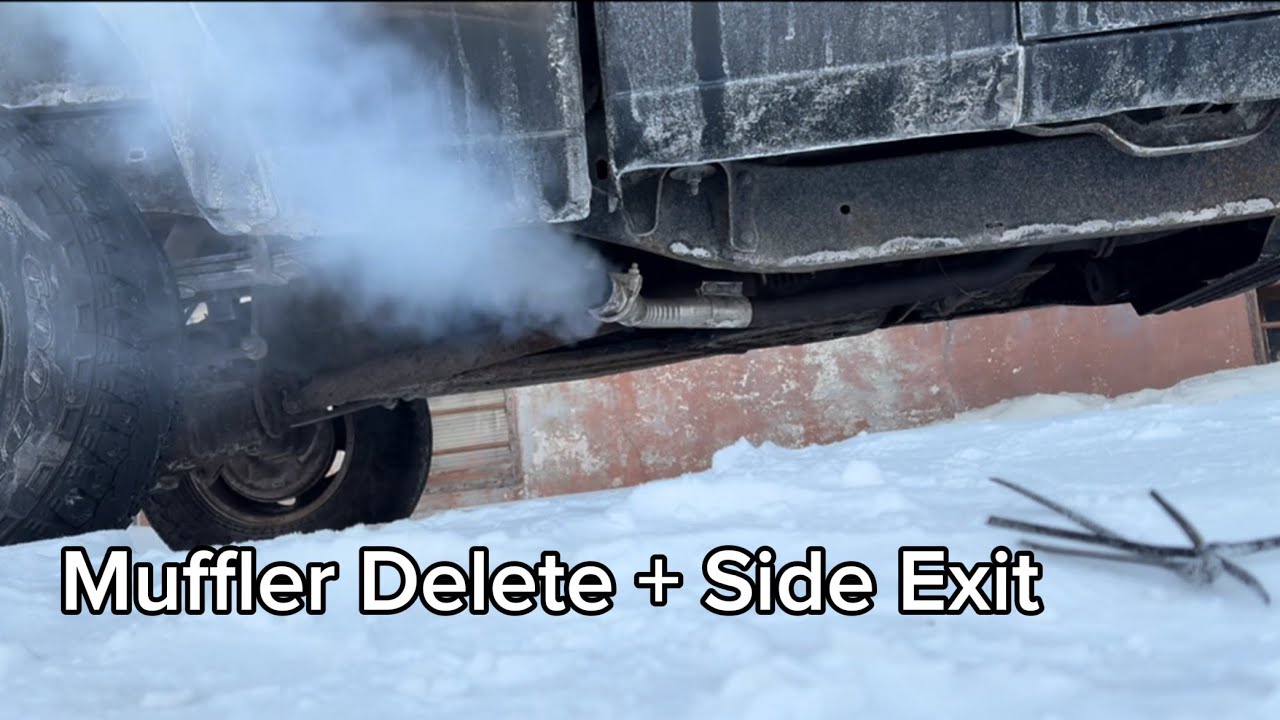 1997 Ford Ranger 4.0 Muffler Delete + Cold Start and Rev