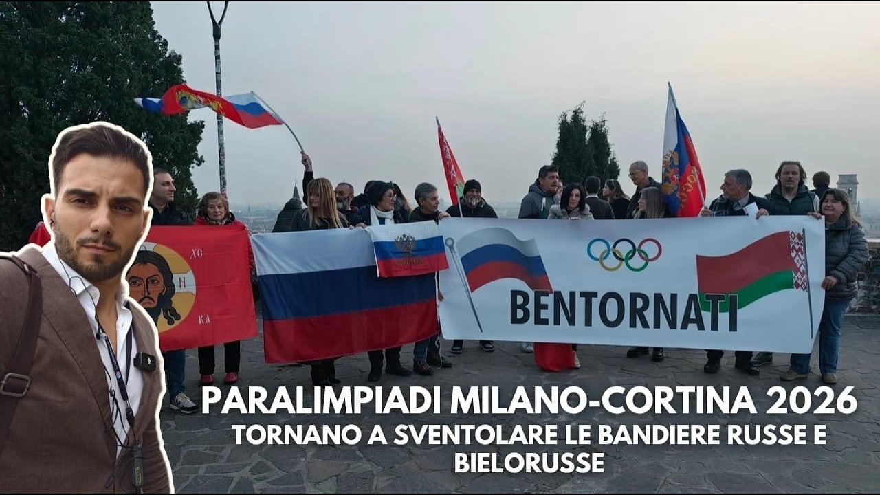 Paralimpiadi Milano-Cortina 2026. Tornano a sventolare le bandiere russe e bielorusse.