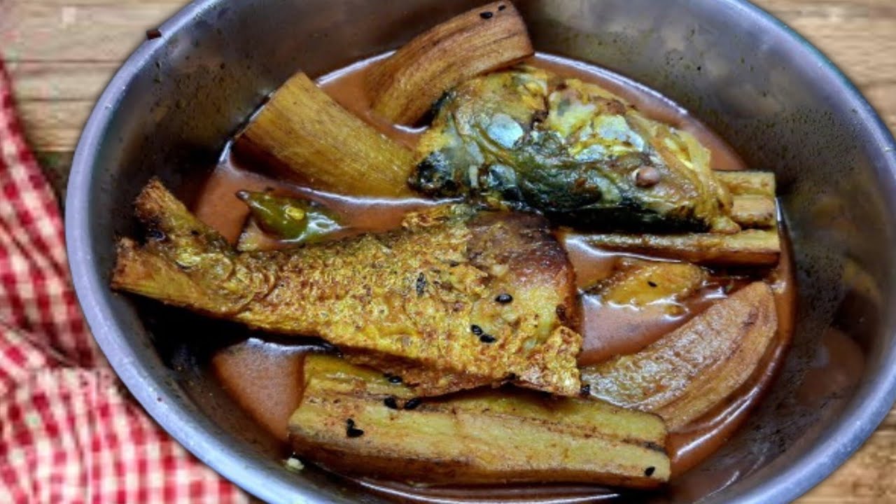 কম সময়ে ও কম উপকরণে ইলিশ মাছ ও কাঁচকলার এক স্বাস্থ্যকর রান্না | Hilsa Fish | Daily Life Cooking⬆️