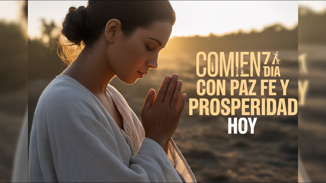 Oración Sagrada de la Mañana | 3 Poderosas Peticiones por Paz, Fe y Prosperidad Transformadora