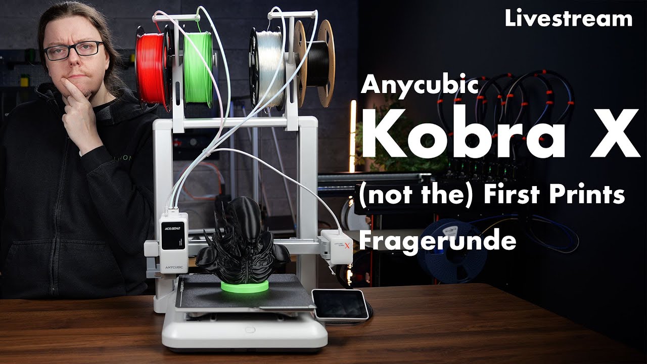 Anycubic Kobra X - Ask me Anything! 2 Wochen Test Update
