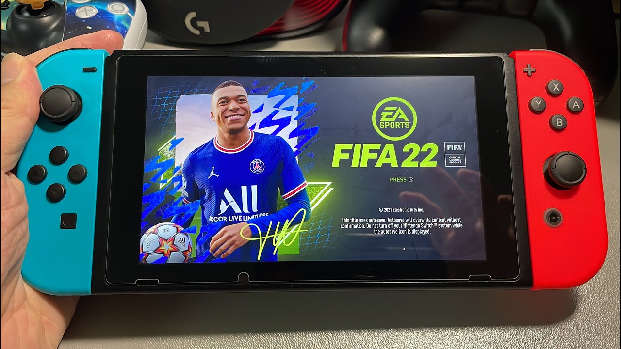 EA Sport FIFA 22 Gameplay On Nintendo Switch
