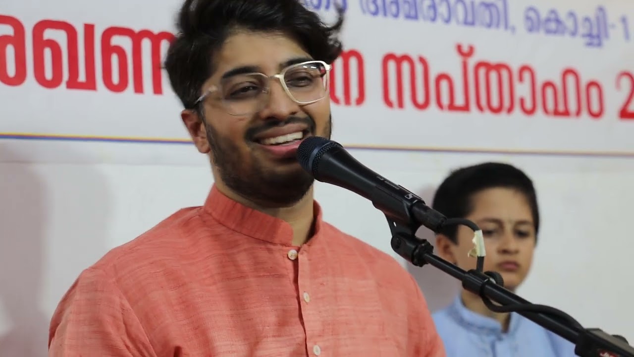 vishwajeet borwankar. sri janardhna temple.kochi. bhajan