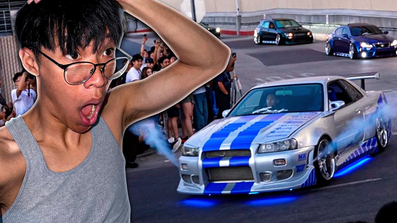Чего вам не покажут на Wekfest... *Skyline стреляет в NOS*