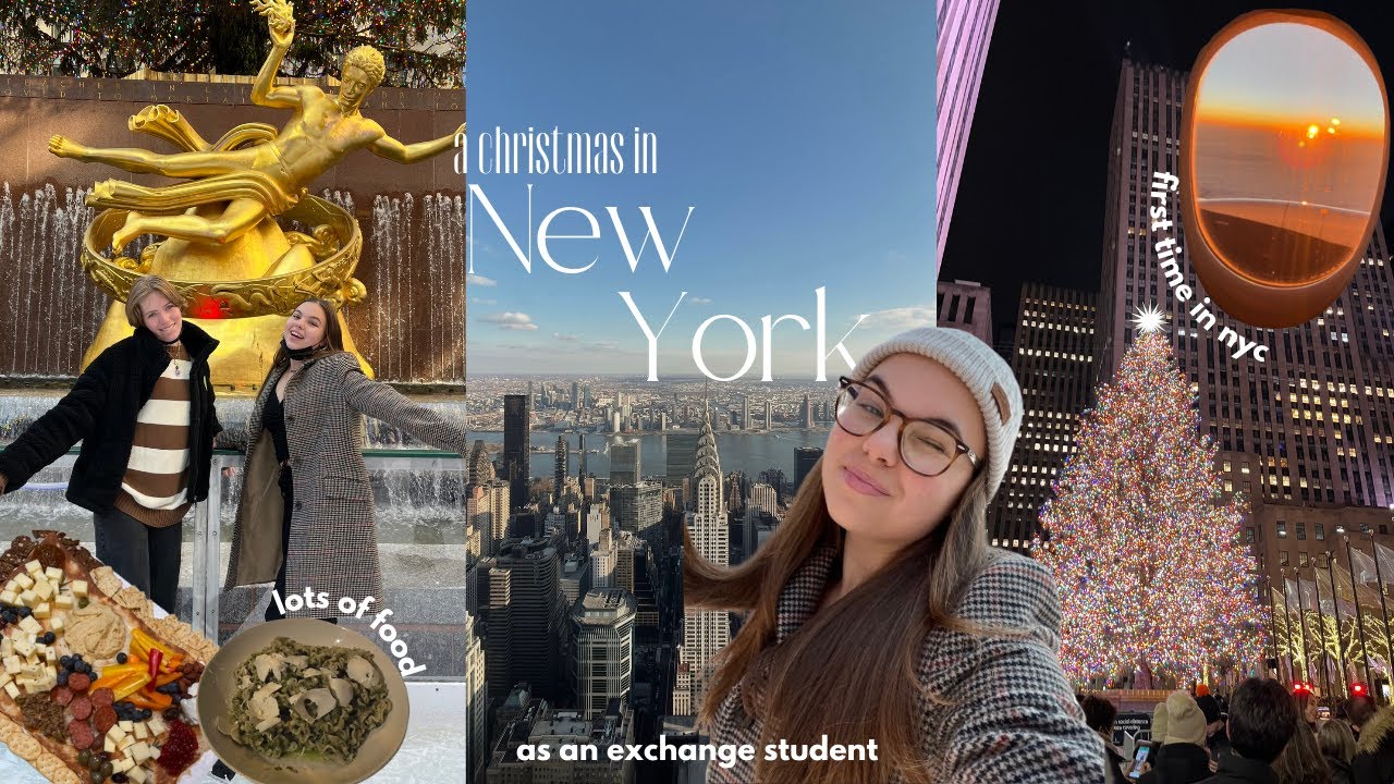 a christmas in nyc | EF exchange student