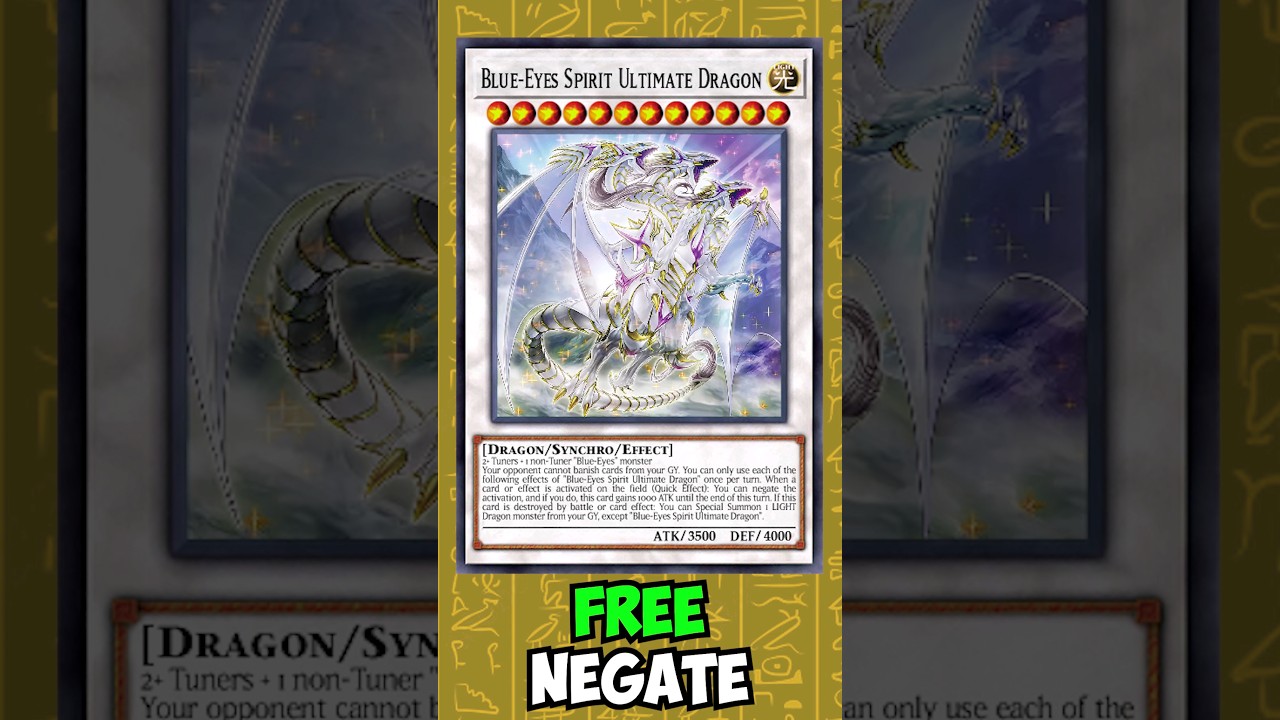 НОВАЯ ПОДДЕРЖКА Blue-Eyes!!! #yugioh #masterduel #blueeyeswhitedragon