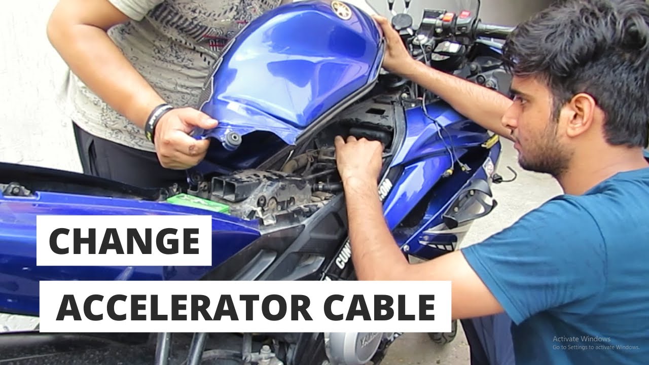 Yamaha R15 Accelerator Cable Change