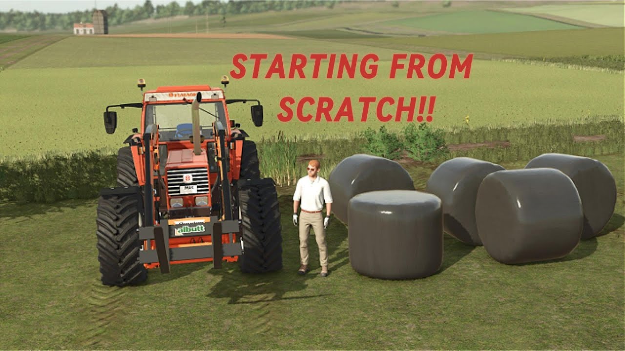 Starting With NOTHING in FS25 | Rags to Riches Challenge Ep01-part1