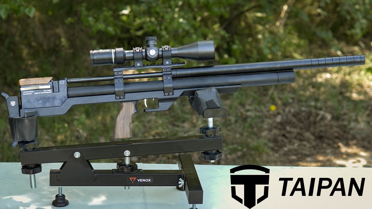 Vzduchovka Taipan Veteran Tactical - test na 110 metrů