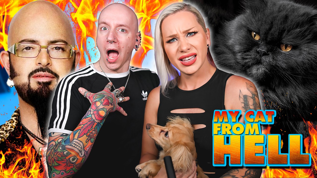 My Cat From Hell! He HATES her boyfriend! Luxeria & Roly