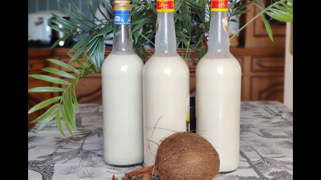 Recette punch coco créole #punch #cocktail #coco #rhum #guyanese #guyanesecreole #guyaneseyoutuber