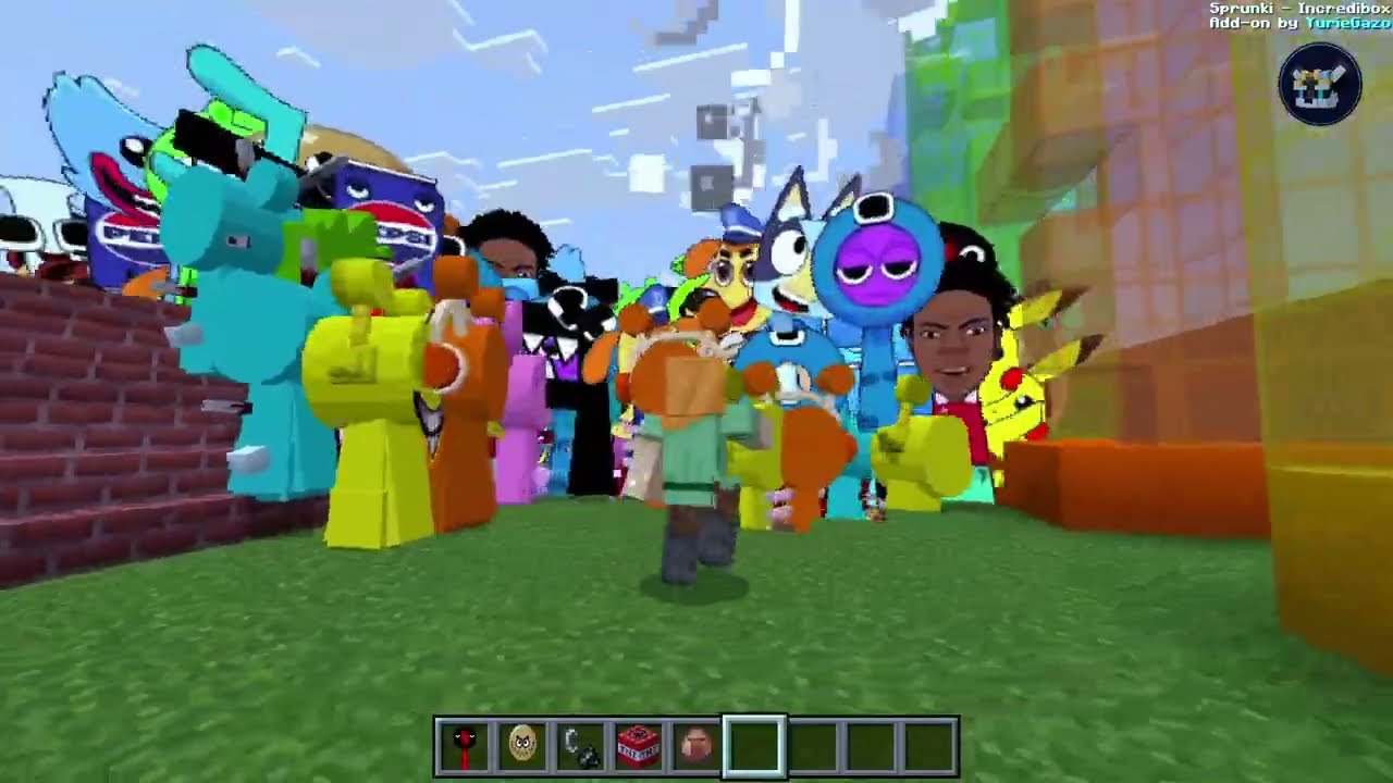 Incredibox Sprunki in NEW Mods Simon Horror in Maze Gmod Minecraft PE...