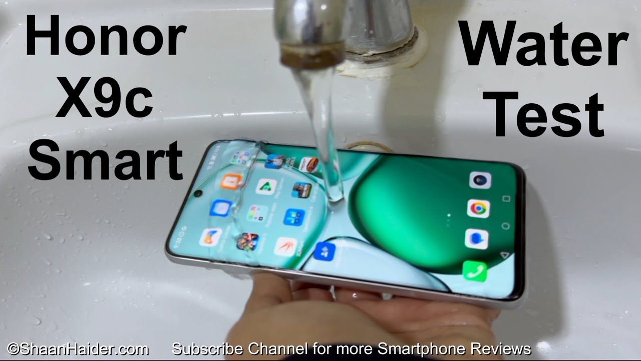 Honor X9c Smart - WATER TEST
