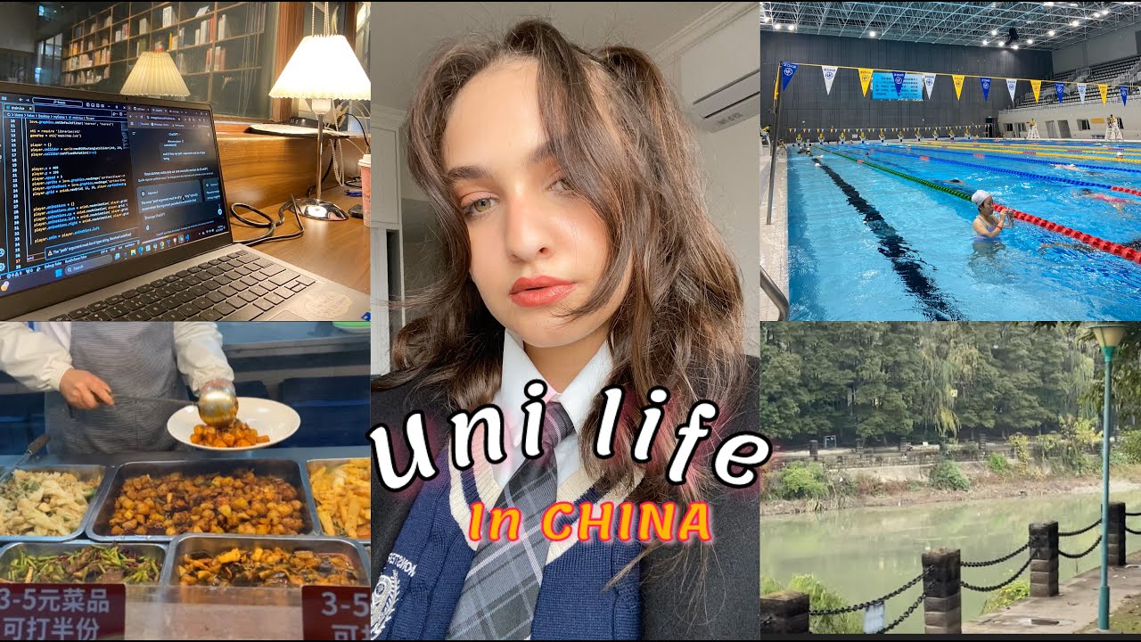Student life in Sichuan university 🏫 + Jiang'an campus tour 📚