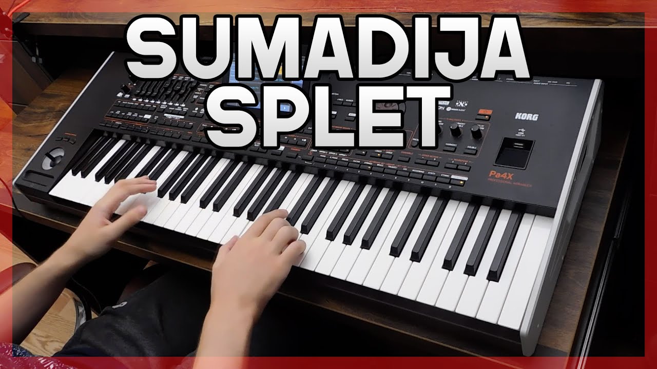 MARKO MX - SUMADIJA SPLET, Sax & Harmonike // KORG Pa4x!