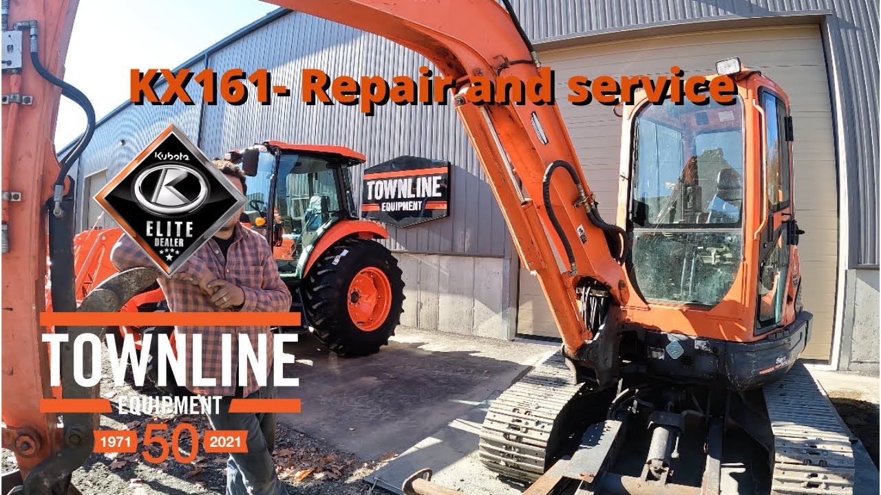 Shop Series: Kubota KX161 Mini-Excavator Repair and Service